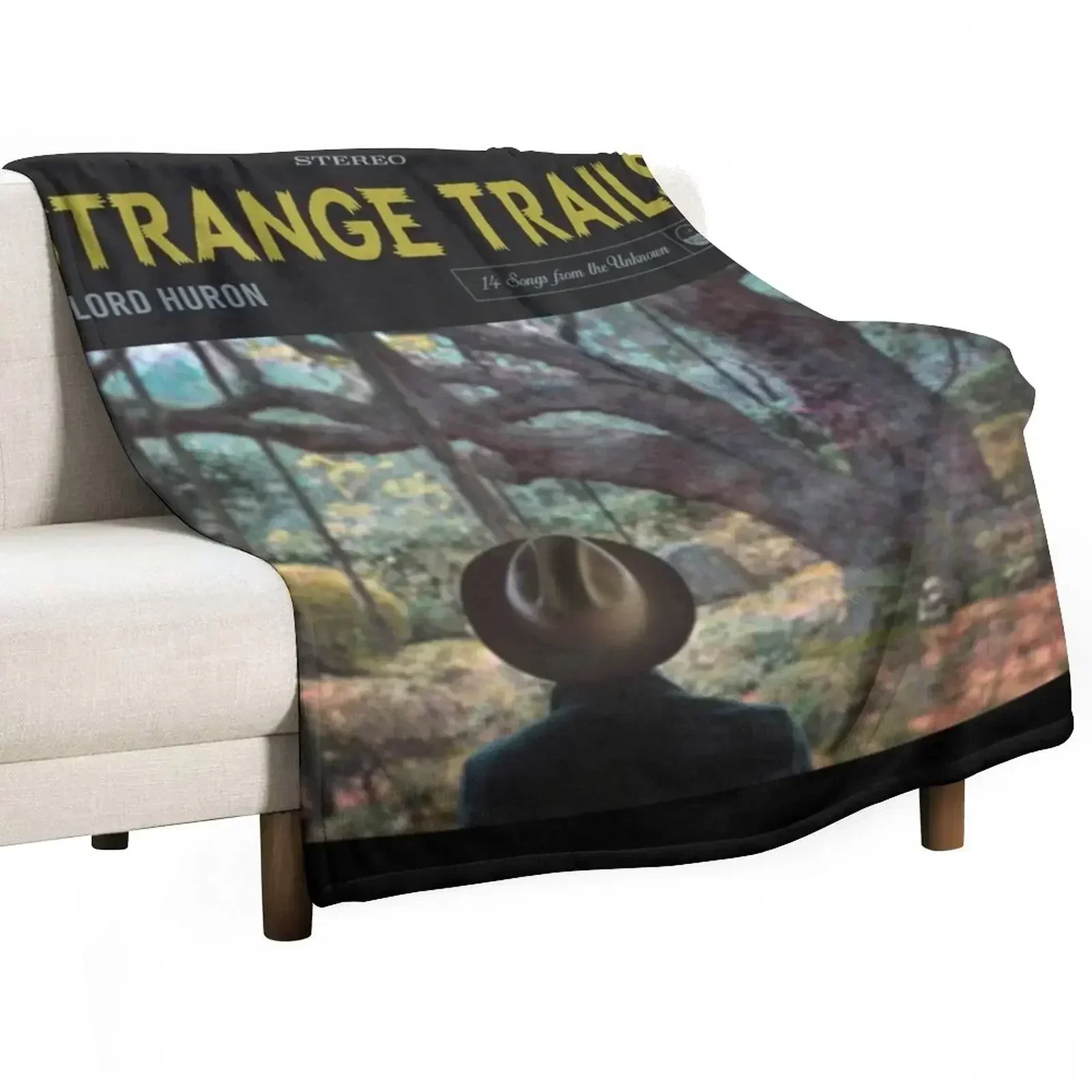 

Lord Huron strange trails Throw Blanket Lightweight Cozy Blanket for Bed Sofa