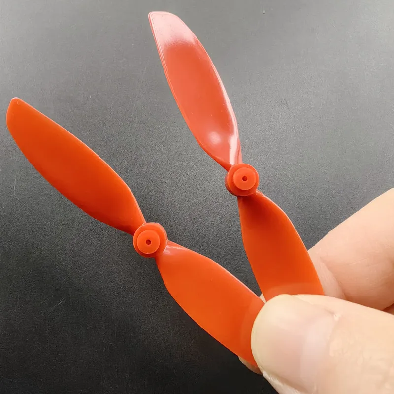 2PCS 75mm Klinge Propeller Prop Klinge CW + CCW Fit Welle Durchmesser 1mm Für RC Quadcopter Drone kernlosen Motor N30 Spielzeug Flugzeug Modell