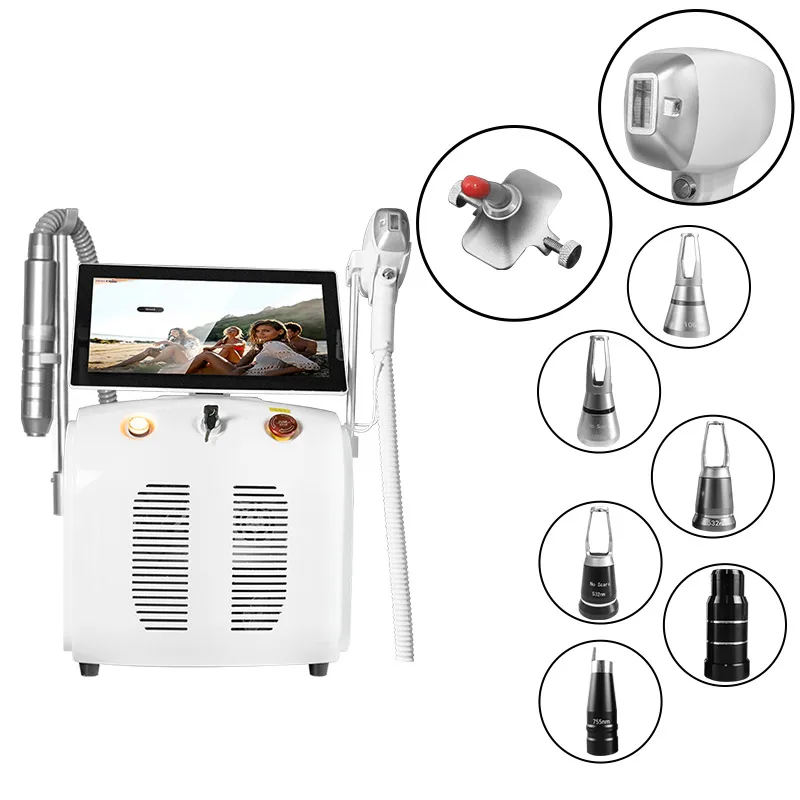 ADG Diode 755 808 1064nm Wavelength Laser Machine ICE Painless Diode Hair Laser Removal Machine