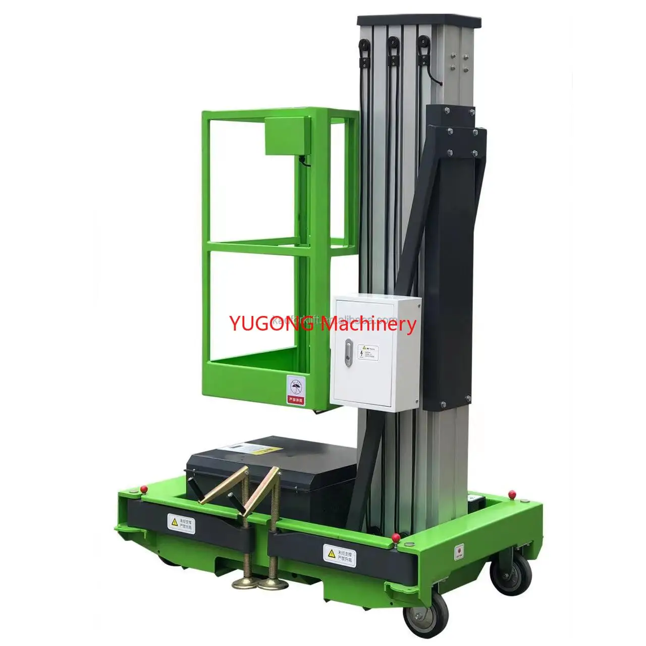 

ME900-1 9m Single Mast Aluminum Alloy Mast Lift Hydraulic Hydraulic For Aerial Working Platform Lift