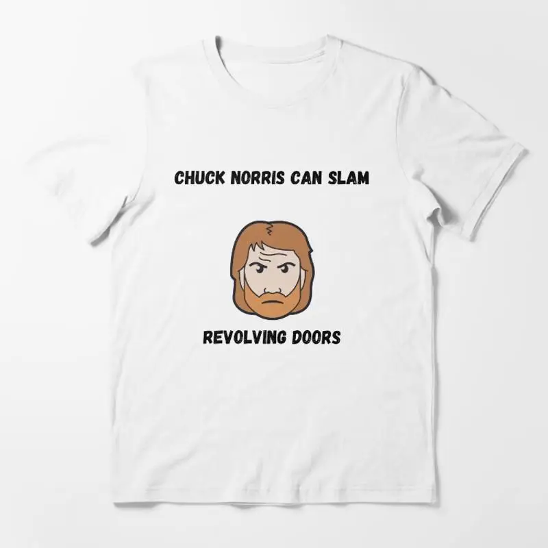 Chuck Norris Joke Funny Design Essential T-Shirt