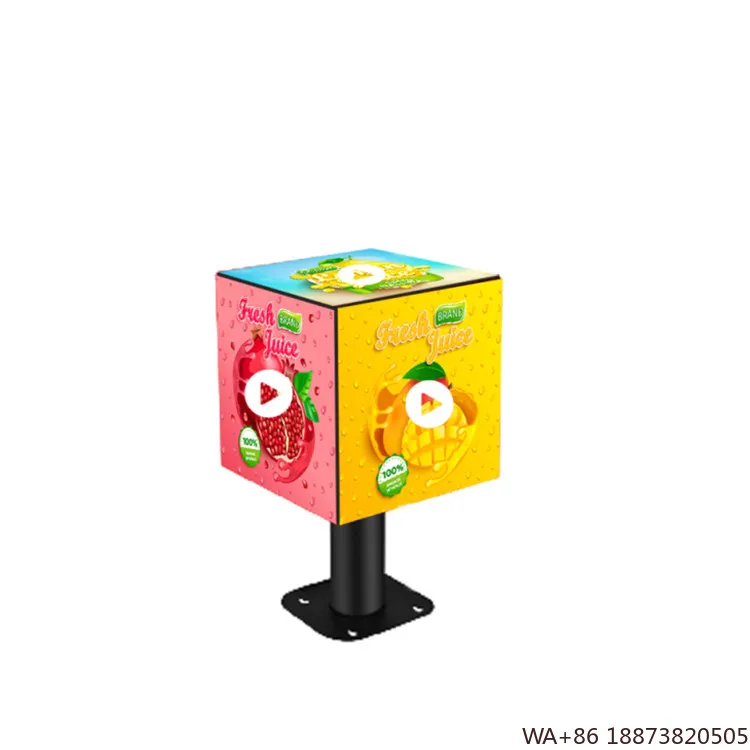 LED Hot Sale Outdoor Magic Cube-scherm voor winkelcentrum Straatreclame Video