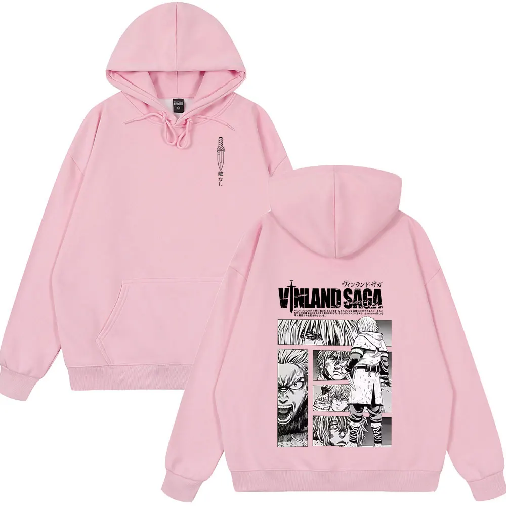 アニメビンランドサーガ着用マンガトルフィン Karlsefni 男性の女性の服原宿特大スタイルカップルパーカー冬ボディウォーマー