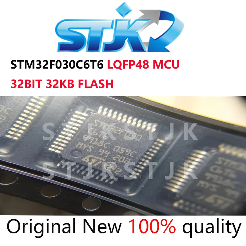 

STM32F030C6T6 STM32F030 LQFP48 MCU 32BIT 32KB FLASH