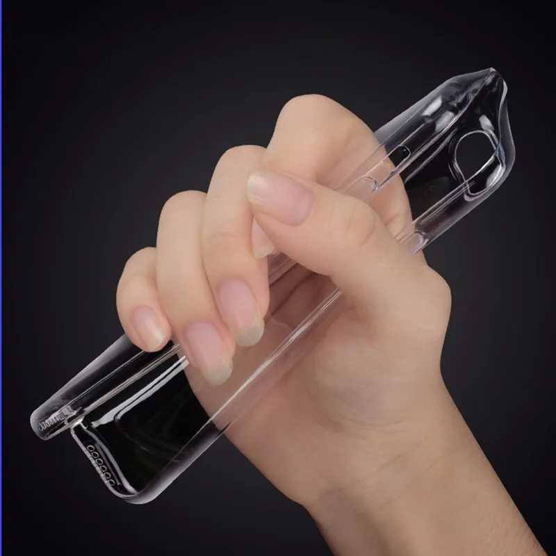 Hochwertige, klare TPU-Hülle für iPhone 7 Plus 6 6S 7 8 Plus X Xs Xr 11 12 Pro Max SE 2020 Transparente Stoßstangen-Softcover-Hülle – Detail 6
