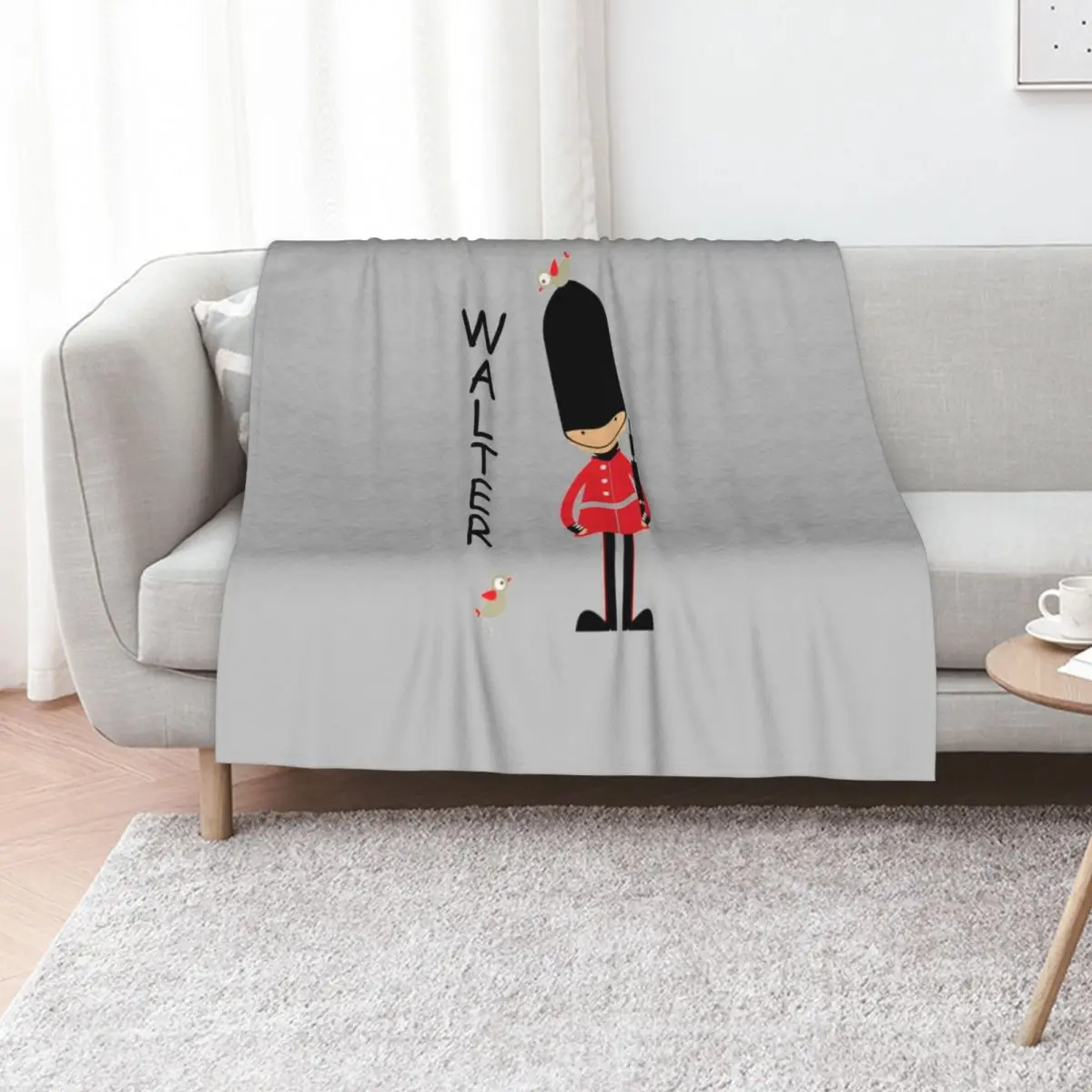 

Vintage Funny London Queen Guard United Kingdom Soldier Retro British Souvenir UK Gift Throw Blanket halloween Thermal Blankets