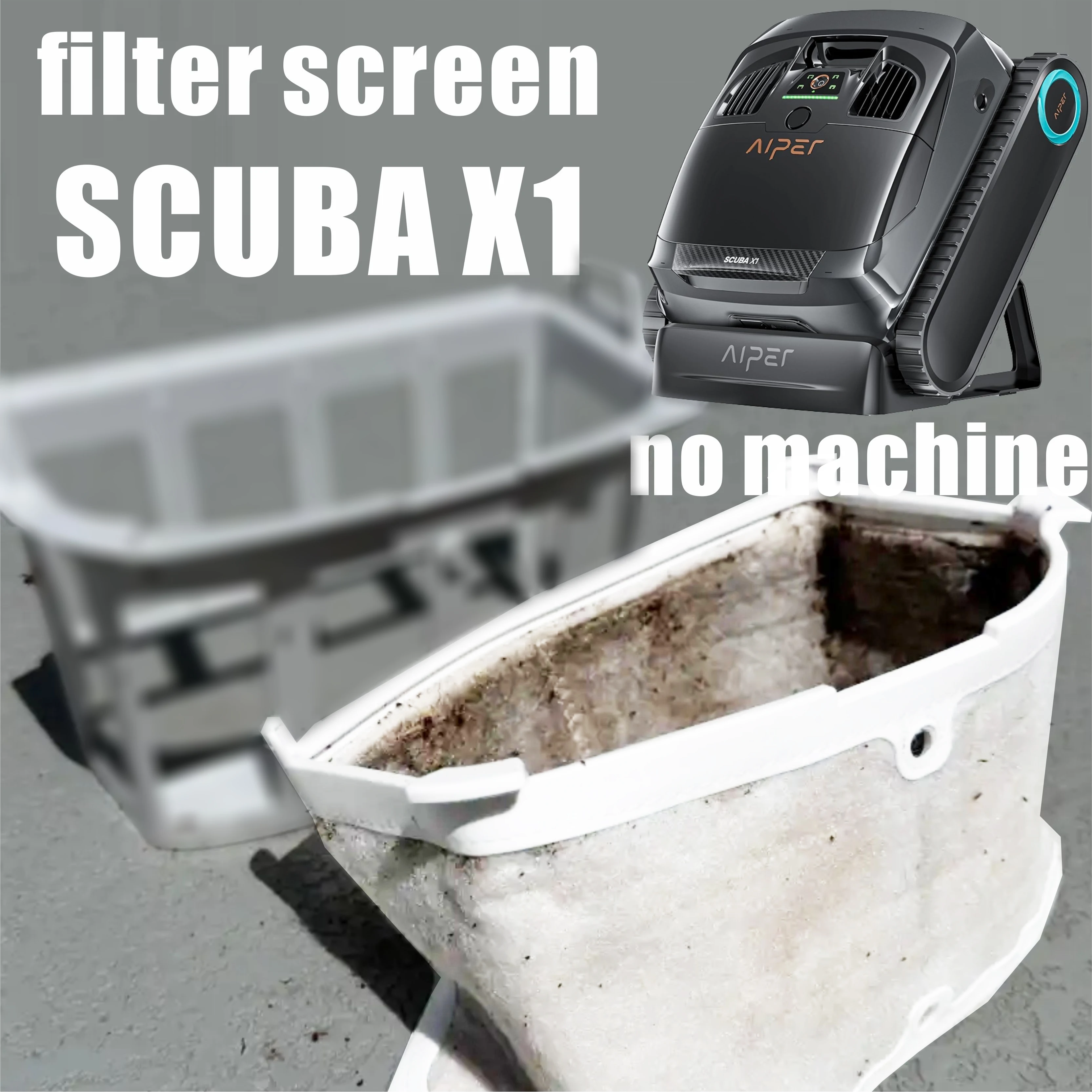 PANTALLA FILTRO AIPER SCUBA X1