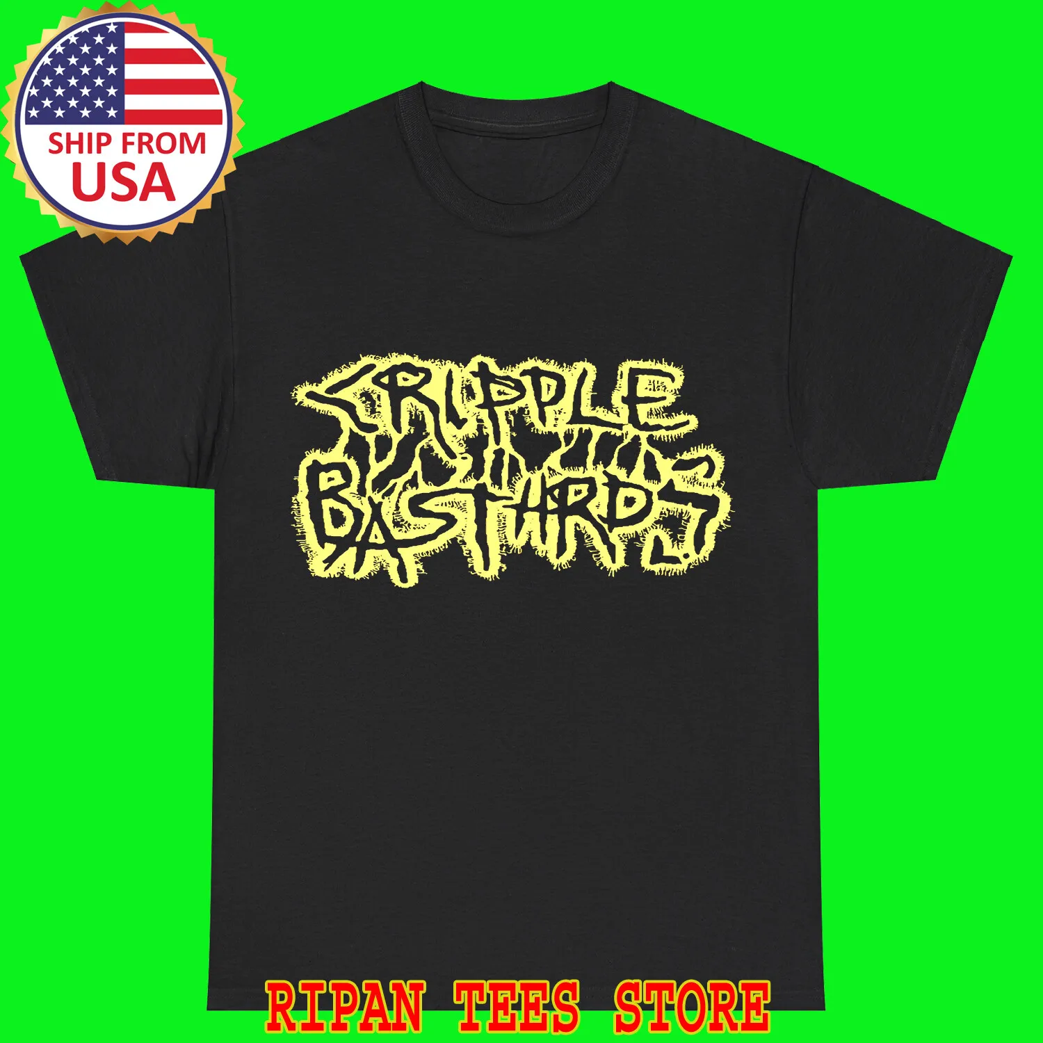 Cripple Bastards Black Size S - 5XL