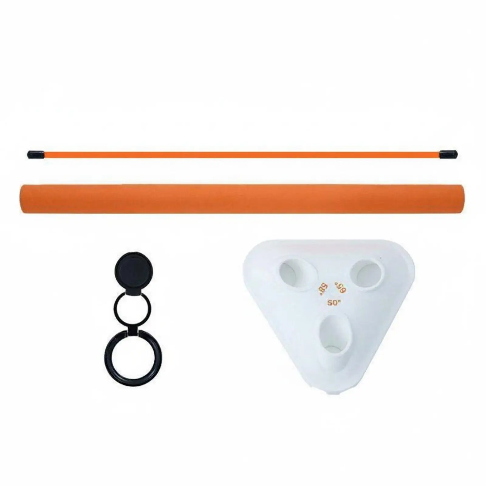 Adjustable Golf Swing Trainer Ring Set for Chipping Putting Drives Indoor Outdoor Training