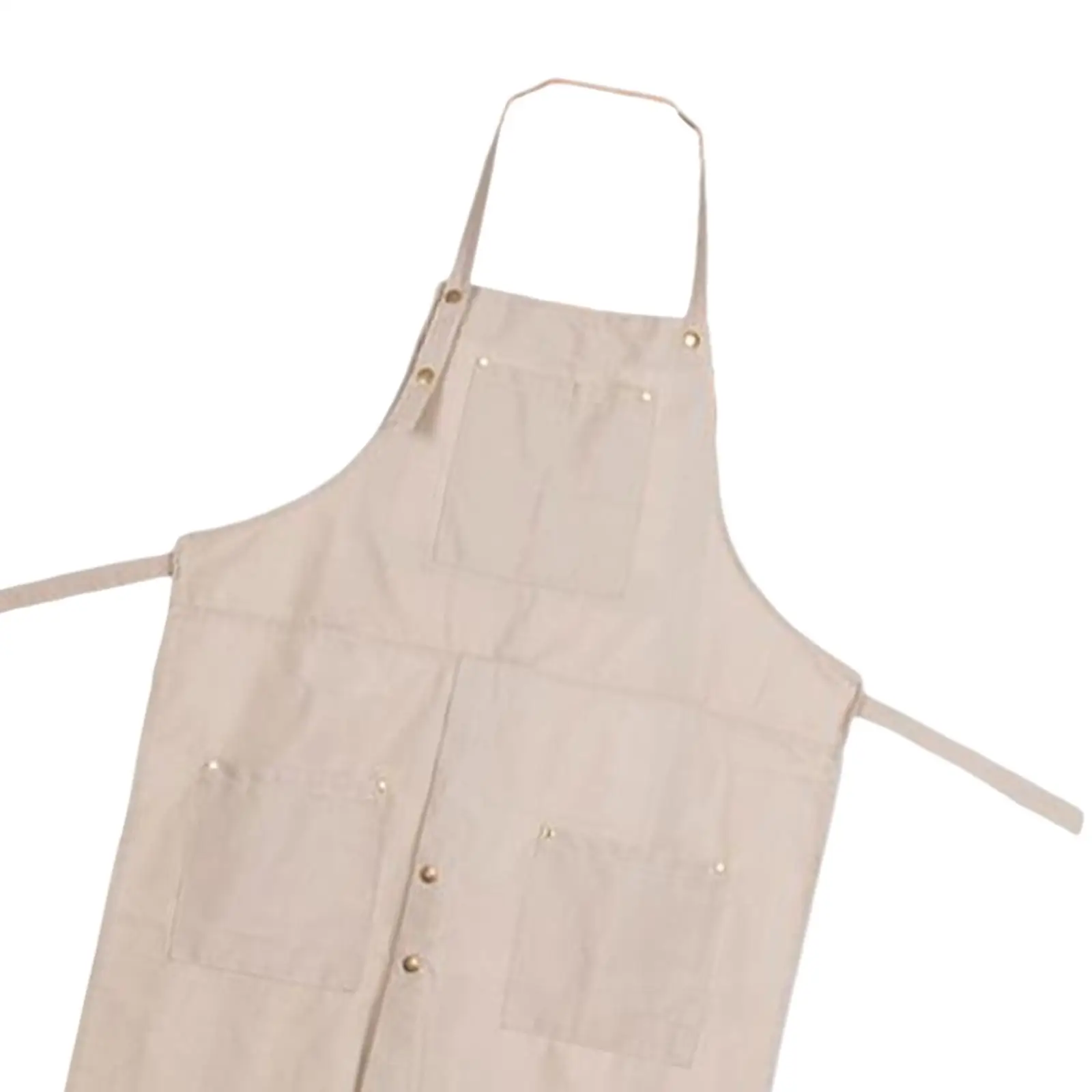 Ceramic Apron Work Apron Adjustable Strap Oilproof Split Leg Clay Apron