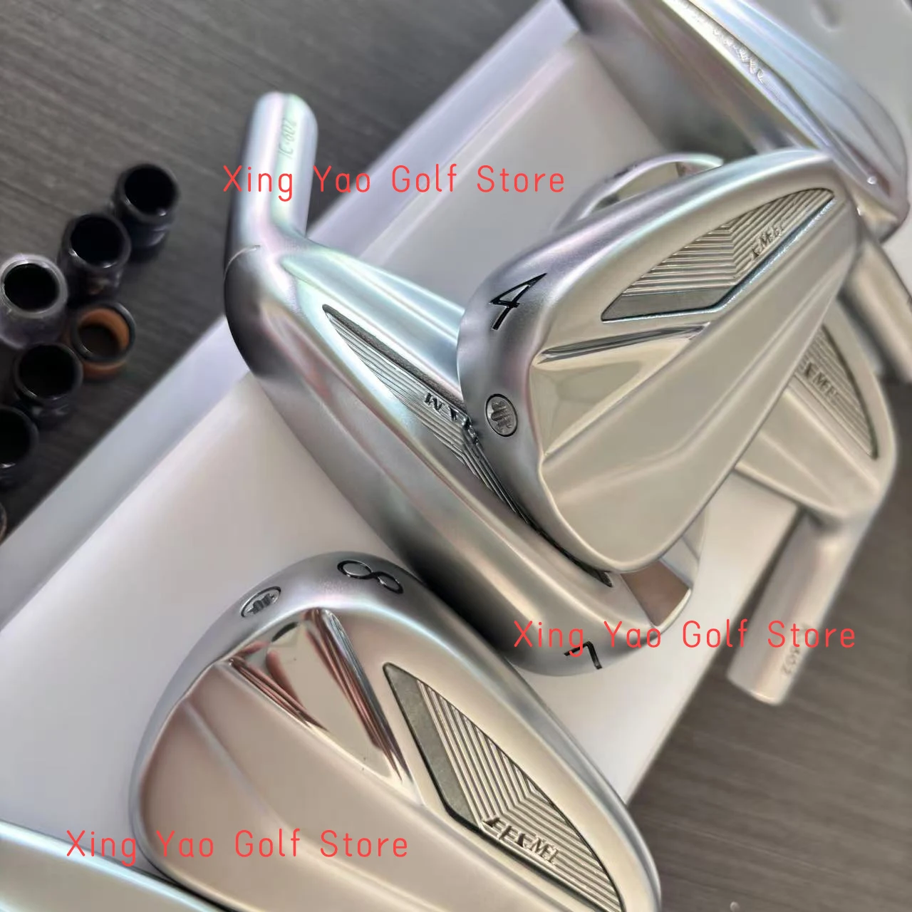 

Men's Golf Clubs silver IC-602 Golf Irons fifth generation 7pcs 4-9P R/S/SR Flex Steel/Graphite Shaft With Head Covers