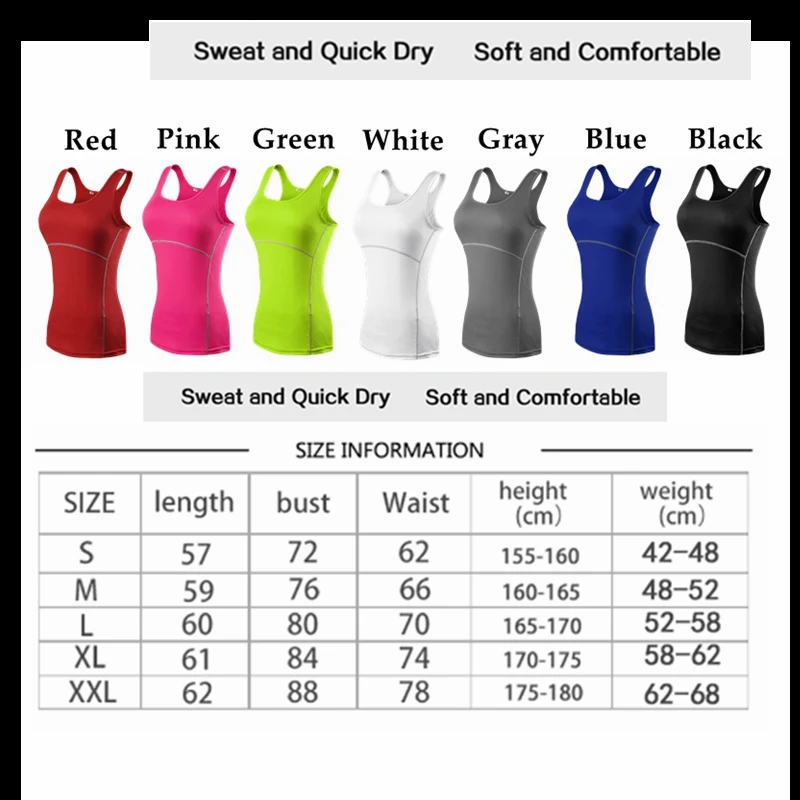 Candy Color Women Gym Training Sportswear Vest Quick-Dry Yoga Shirts Outdoor Running Sport Tank Tops Fitness Casual Sports Vest
