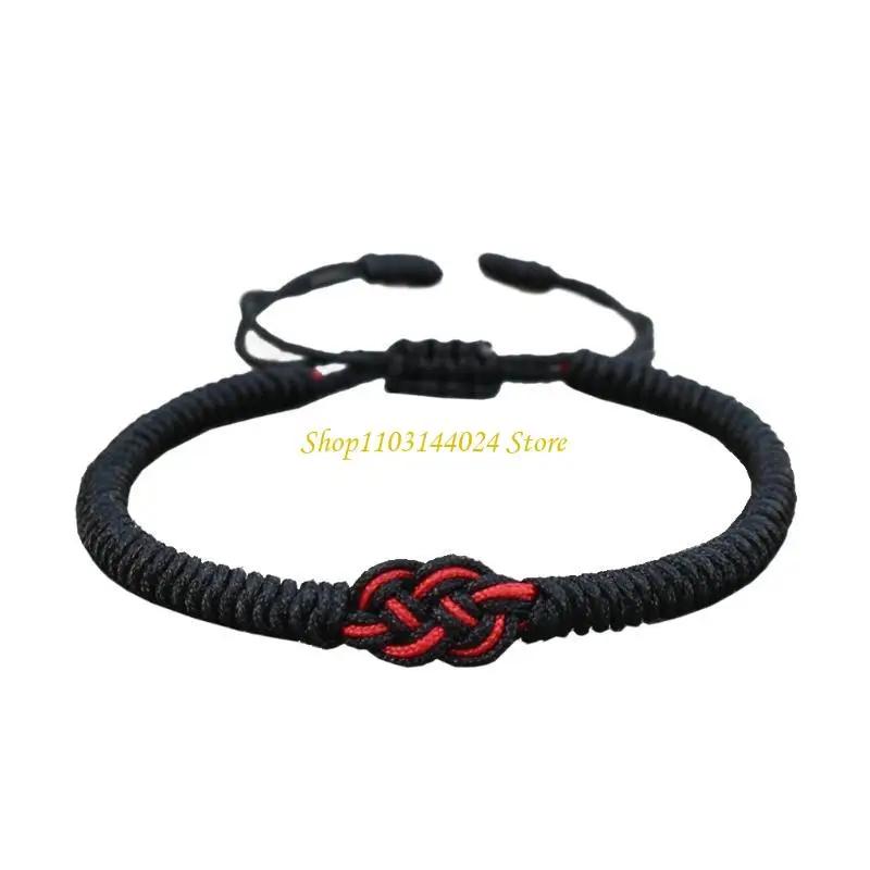 N5KE National Couple Bracelets Adjustable Braid Rope String Best Friend Gifts