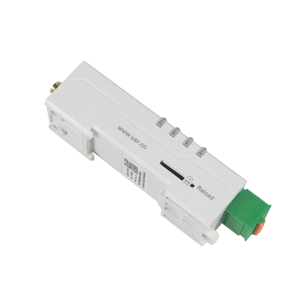 Mini Din Rail 4G LTE Cellular Modems RS485 RS232 TTL to Cat1 Port Industrial DTU Embedded Dual-Core Cortex-A5 USR-DR154/152/150