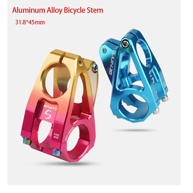 

MTB Short Stem 31.8*45mm Bike Table Power Ultralight Aluminum Alloy Bicycle Stem High-strength Mountain Road Cycling Parts