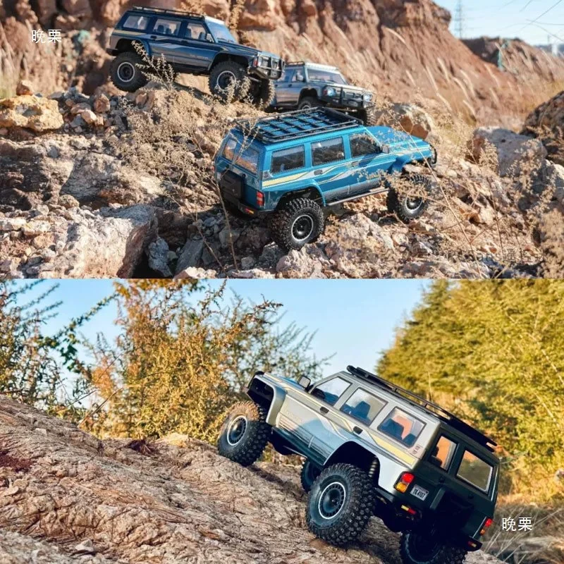 Yikong Yk4107 Pro 1/10 Schaal Touareg Rc Auto Borstelloze 4wd Afstandsbediening Apv Met Differentieelslot Simulatie Speelgoed