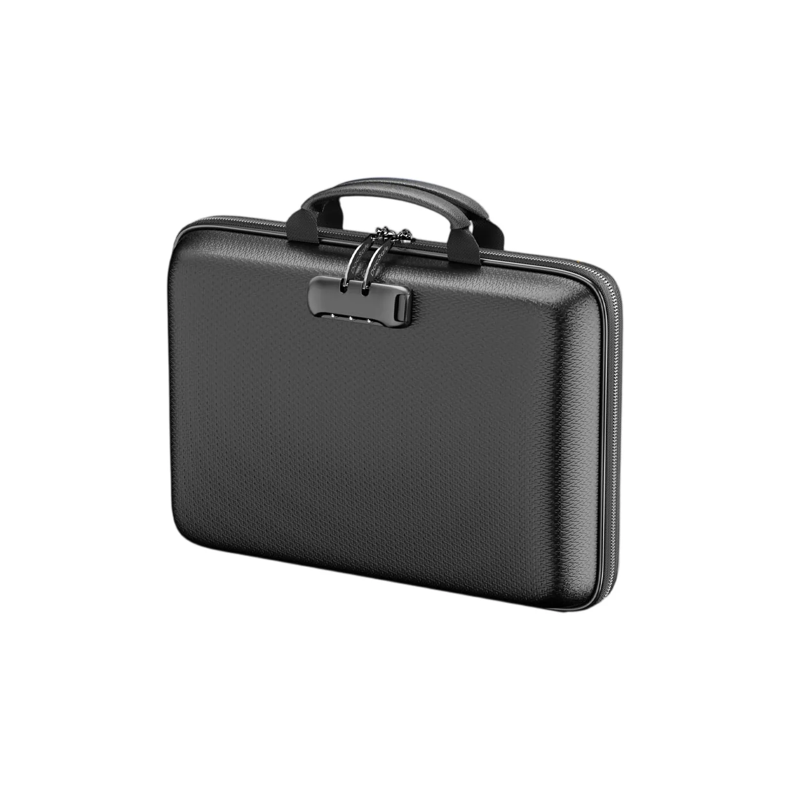 File Organizer With Lock Hard Shells Case Fireproof Box With 13 Pocket Accordion File Folder Portable Offices Travel Safe Storag