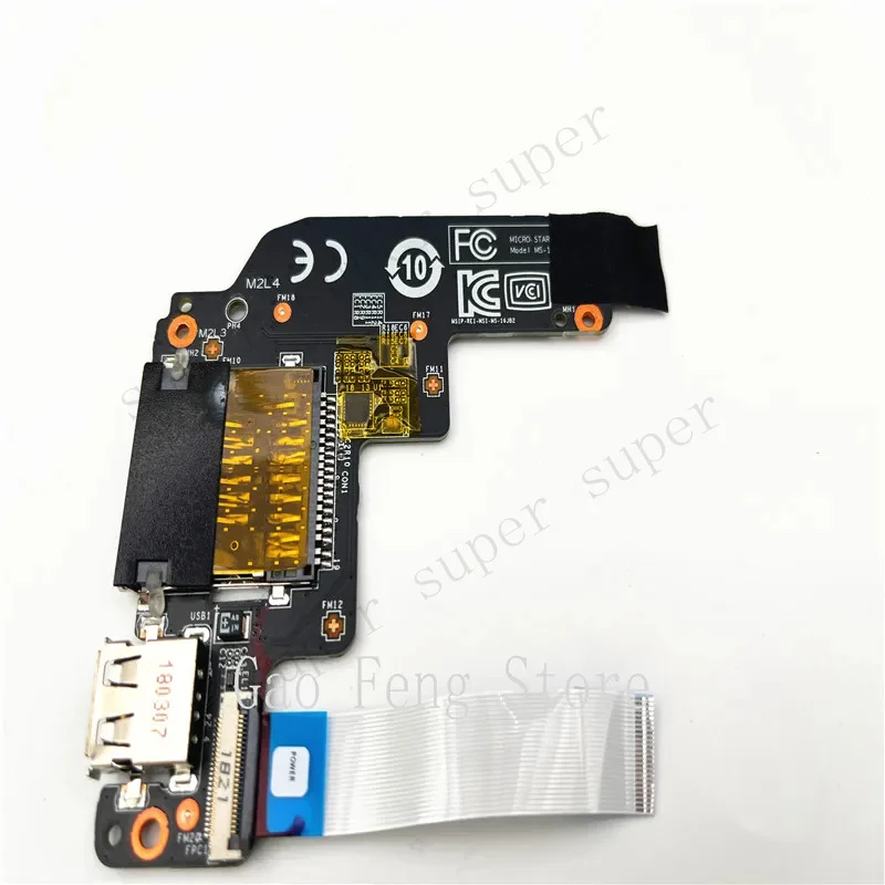 FOR MSI GE72VR GE62VR GP62VR GP72VR Button Switch BOARD USB board SD card board MS-16JB2 MS-16JB1 MS-16J91 100% Test Perfect