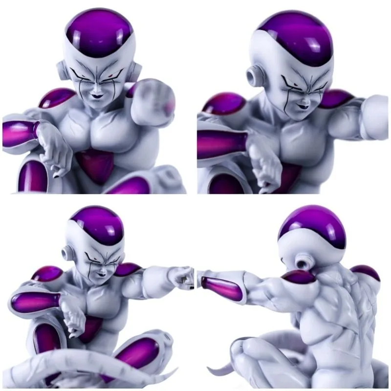 Bandai Banpresto Dragon Ball  FC Frieza  Sitting Posture PVC Plush Toy Peripheral Ornaments Trendy Play Anime Figure Model Model