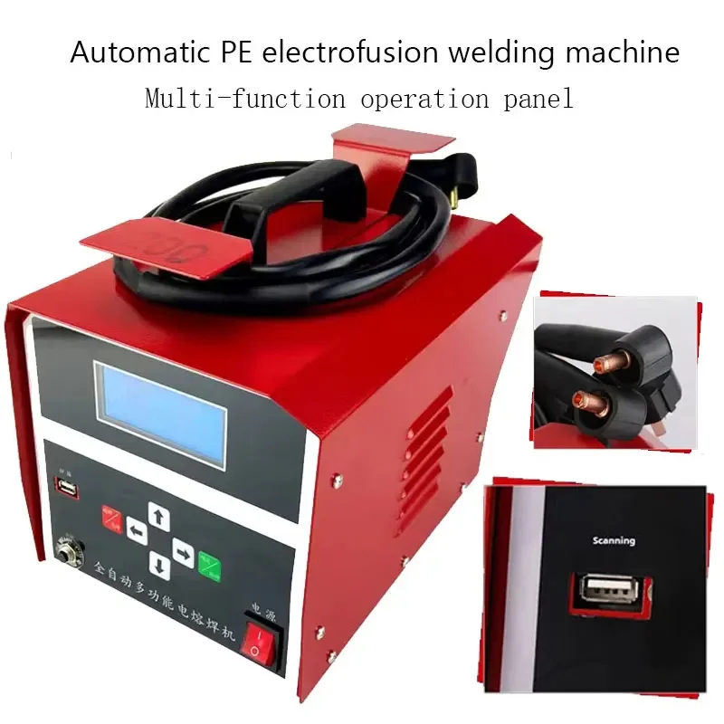 

Intelligent PE Tube Welding Machine Gas Pipeline Butt Welding Machine PE Pipe Electric Fusion Welding Machine 220-250V