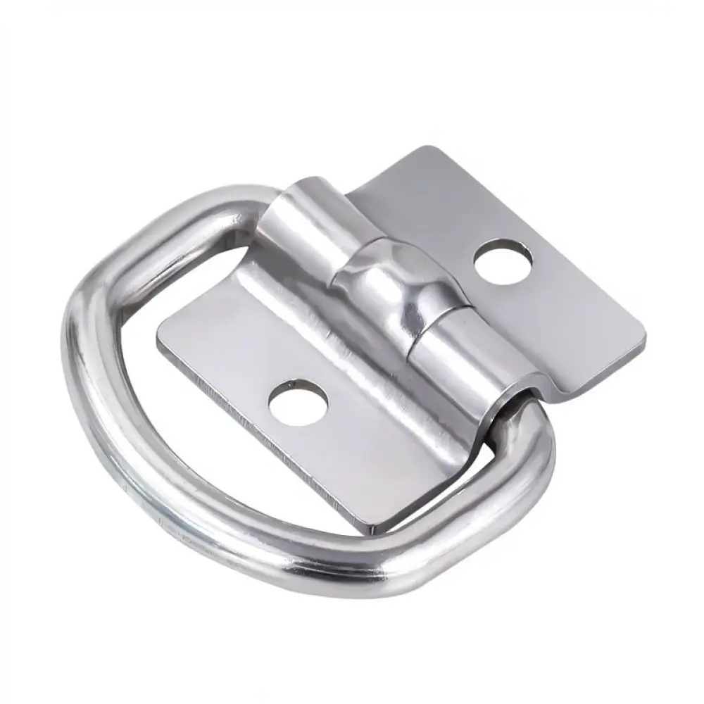 D Ring Cargo Lashing Anchor For Truck Trailer Camper Van 304 Stainless Steel Tie Down Floor Mount Fixing Hardware