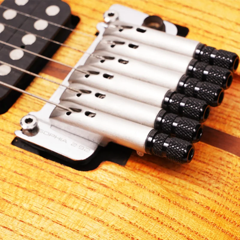 Factory direct 24 frets headless electric guitar OEM ODM customized rock metal guitarra lightweight double humbucker kidney body