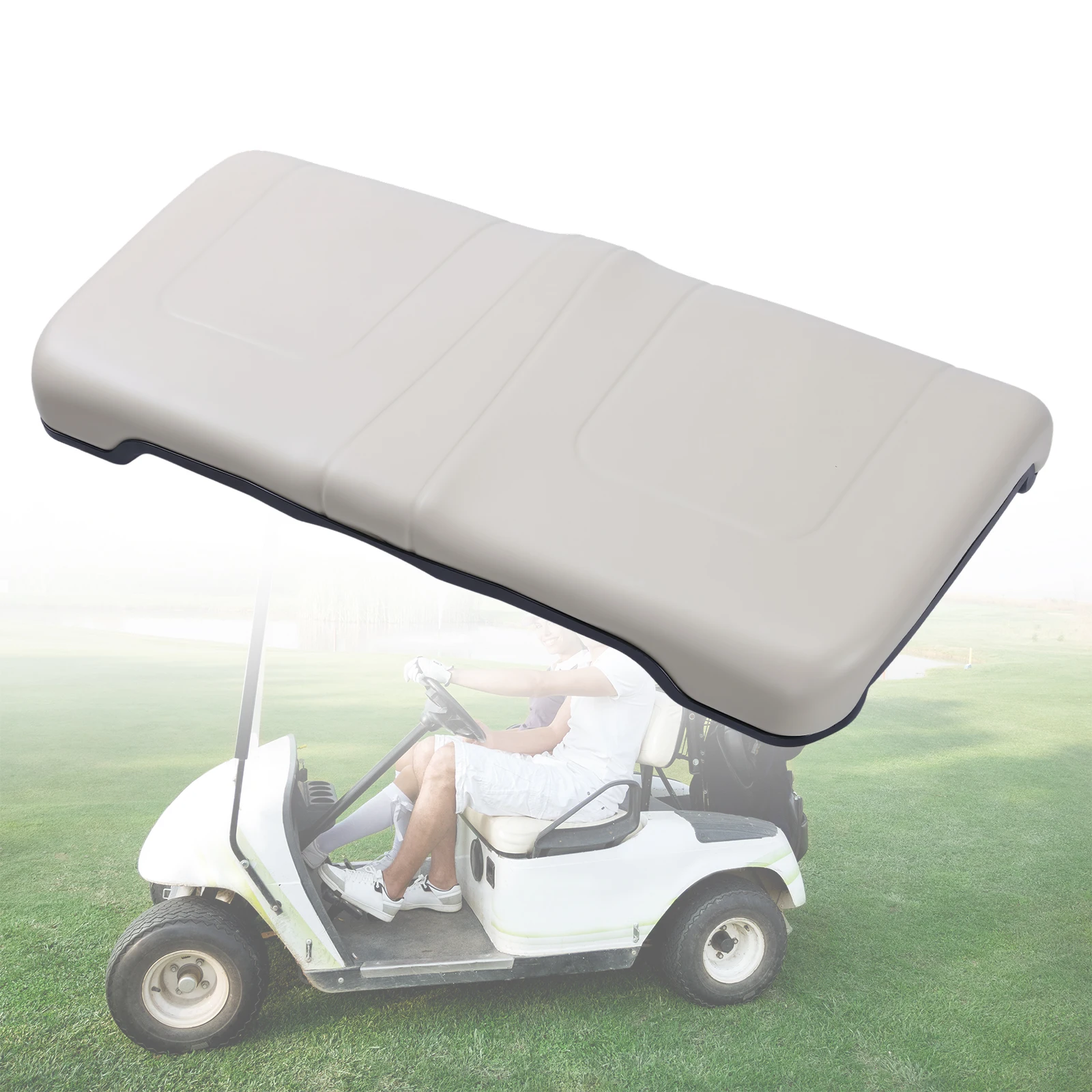 

Golf Cart Front Seat Bottom Cushion No Stapler Seat Bottom Replacement Cushion Assembly for Yamaha G29-2/Drive2 2017+ Models