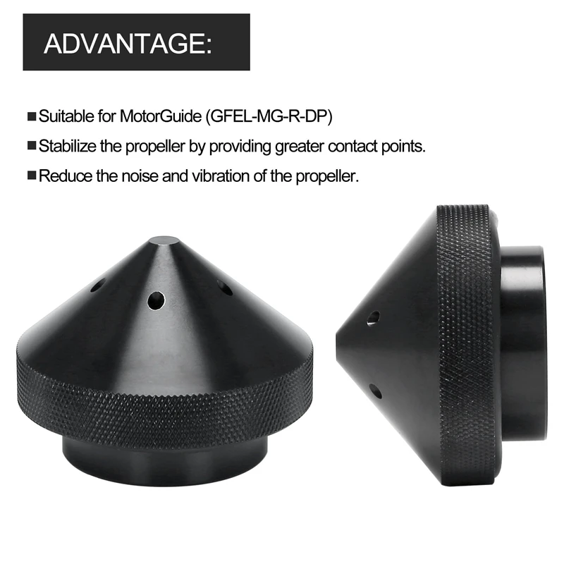 GFEL-MG-R-DP Marine g-force Eliminator Trolling Motor Prop Nut untuk Motorguide X3 X5 XI3 XI5