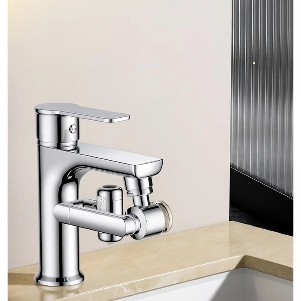 Multi Angle Robotic Arm Faucet Aerator Stainless Steel Filter Sprayer For Kitchen Sink Bathroom Basin Extender