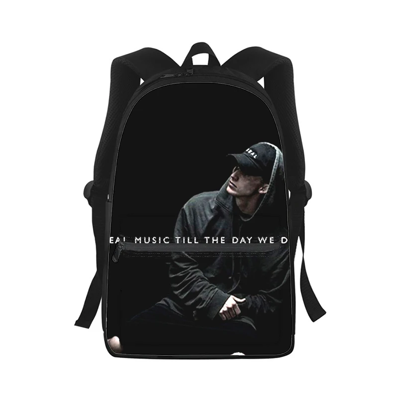 Rapper NF Homens Mulheres Mochila Impressão 3D Moda Estudante Bolsa Escolar Laptop Mochila Crianças Bolsa de Ombro de Viagem