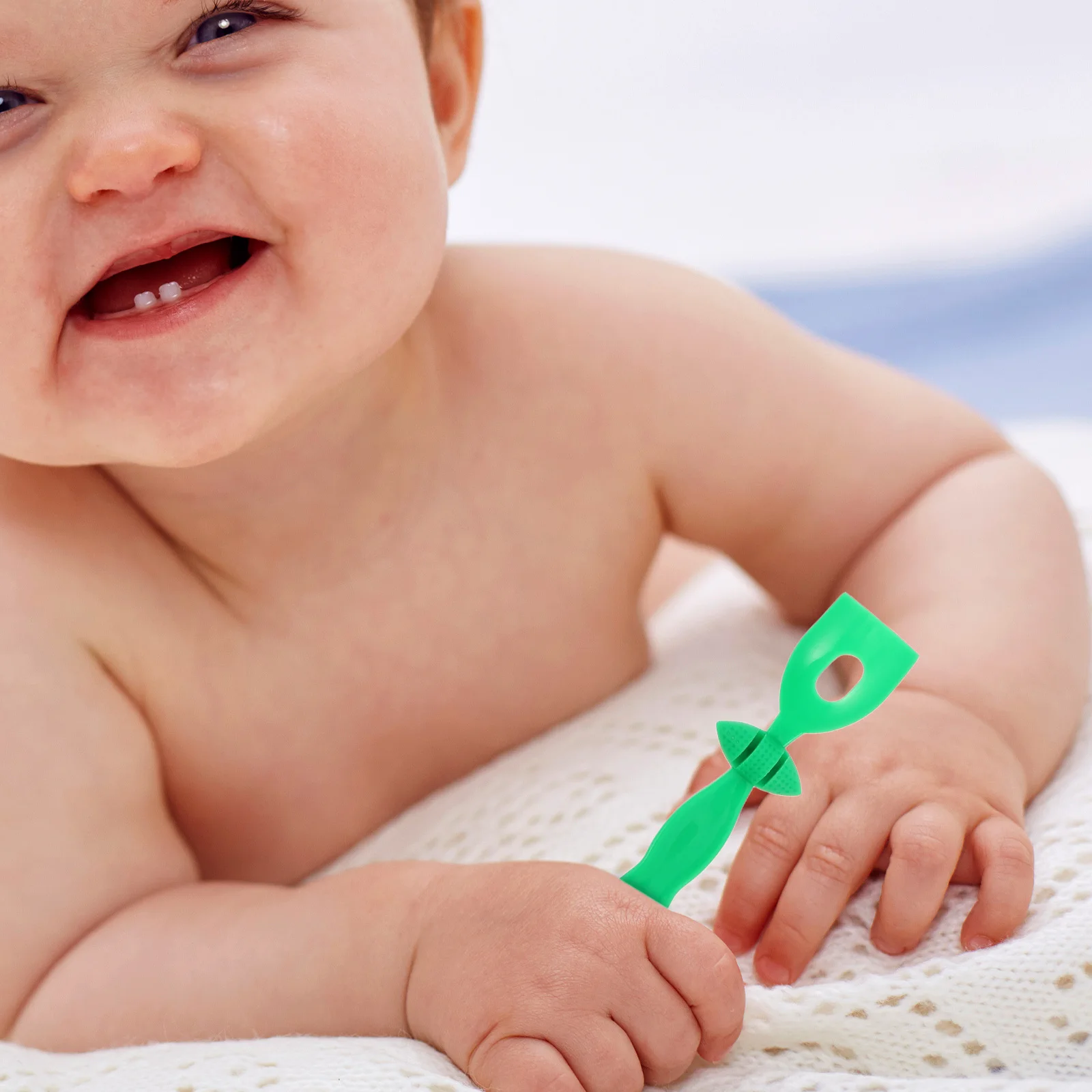 

4Pcs Oral Motor Therapy Tools Kids Speech Development Aid Tongue Strengthener Oral Muscle Training Chew Tools Baby Toys