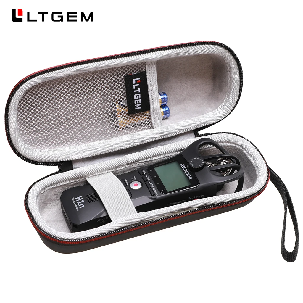 LTGEM EVA Hard Carrying Case for Zoom H1n/Zoom H1essential/H1 Handy Portable Digital Recorder