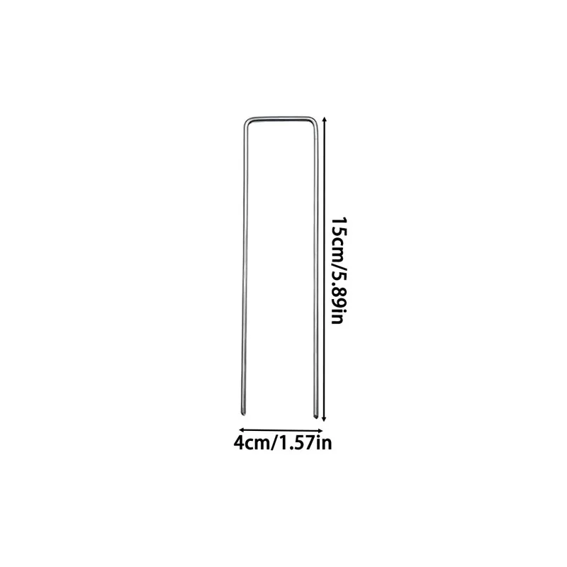 10/20/30PCS Anti-grass Mesh Staples Landscaping Staple Garden Stakes Garden Goods Ta City YLZ01