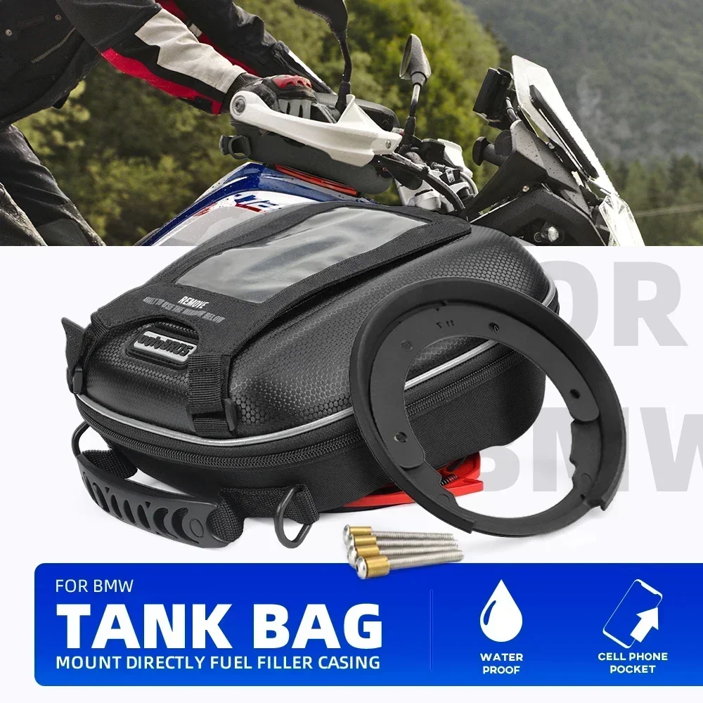 R1250R R1150R Tanklock Racing Backpack For BMW R1200 R1250 K1200 K1300 R/S/RT/RS/GS F750 F850 GS Motorcycle Tank Bag Luggage