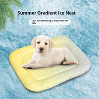 Dog Cooling Mat Plaid Large Summer Pet Cold Bed For Small Big Dogs Cat Durable Blanket Sofa Cat Ice Pad Blanket Pet Supplier