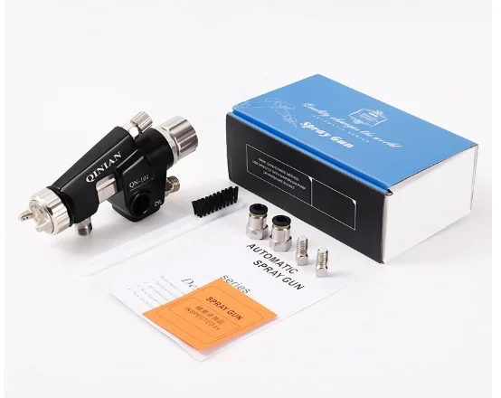 QN-101 Automatic Paint Spray Gun WA200 Reciprocating Machine Nozzle Assembly Line Pneumatic Sprayer High Atomization Industrial