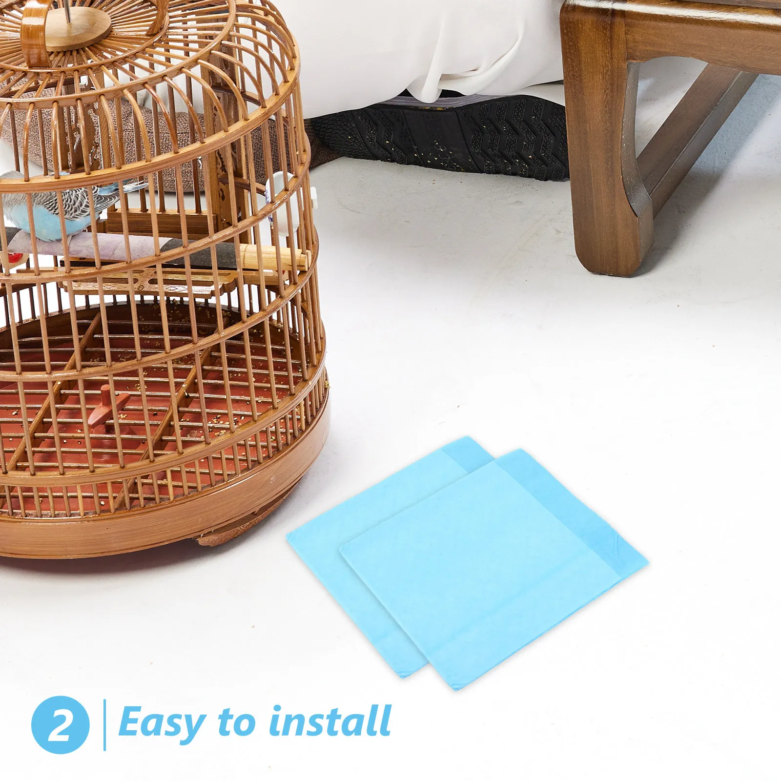 10Pcs Bird Cage Pad Paper Prem - огляд і ціна Bird Cage Parrot