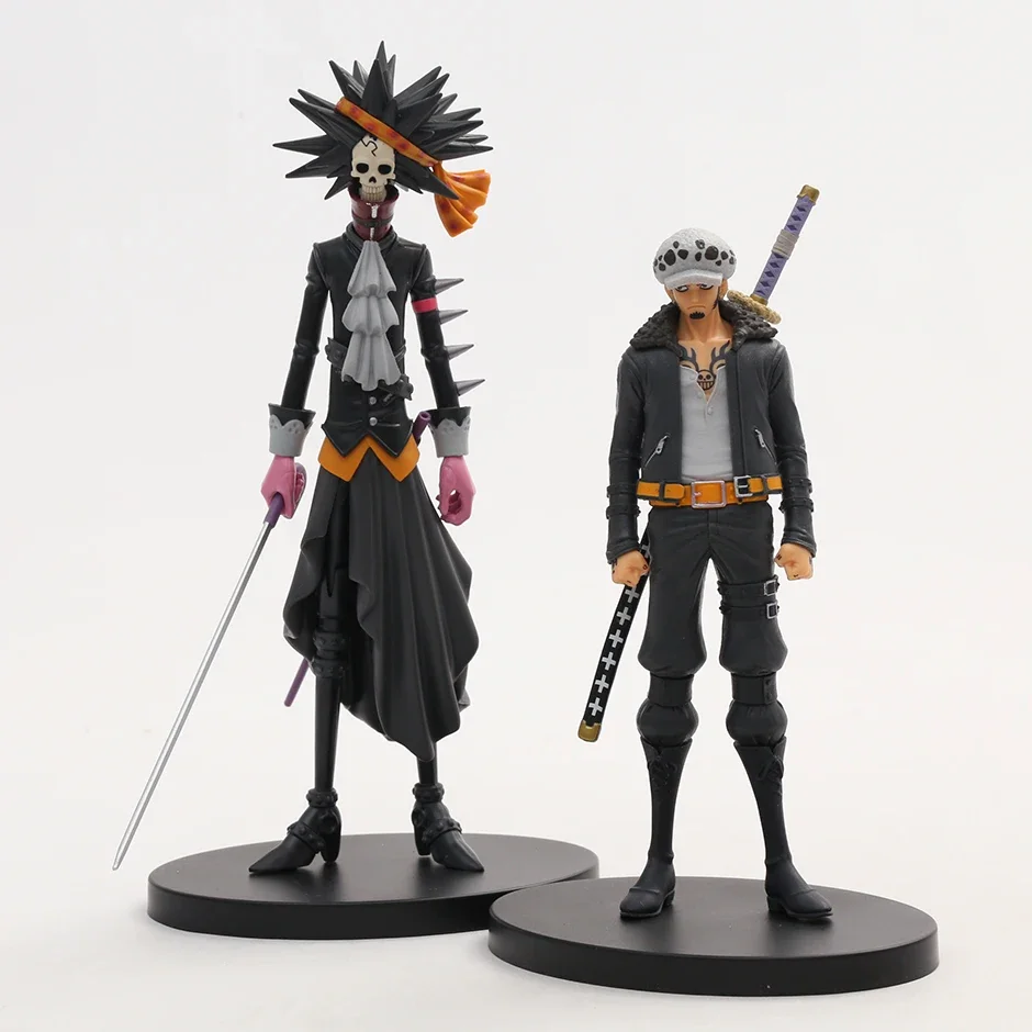 17cm/23cm One Piece Dxf The Grandline Men Trafalgar Law Brook Figurine Collection Model Doll Toy Handmade Ornament Boys Gift