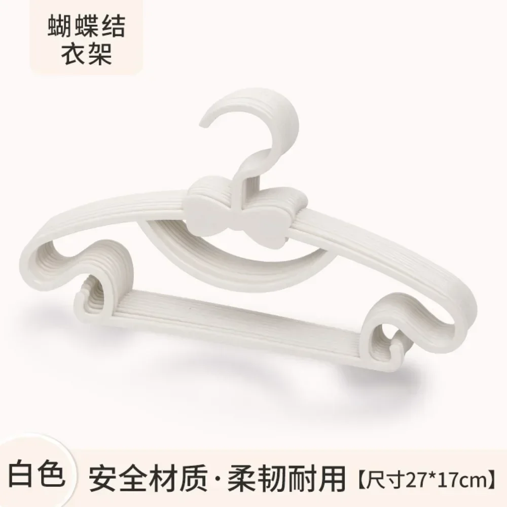 أثاث المنزل 10 قطعة/20 قطعة البلاستيك شماعات ملابس الطفل الاطفال شماعات شماعات ملابس الحيوانات الأليفة القط الكلب معطف الشماعات غرفة الغسيل تجفيف R