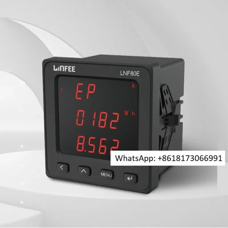 Linfee LNF80E three-phase multifunctional instrument, LCD digital LED display, current and voltage meter