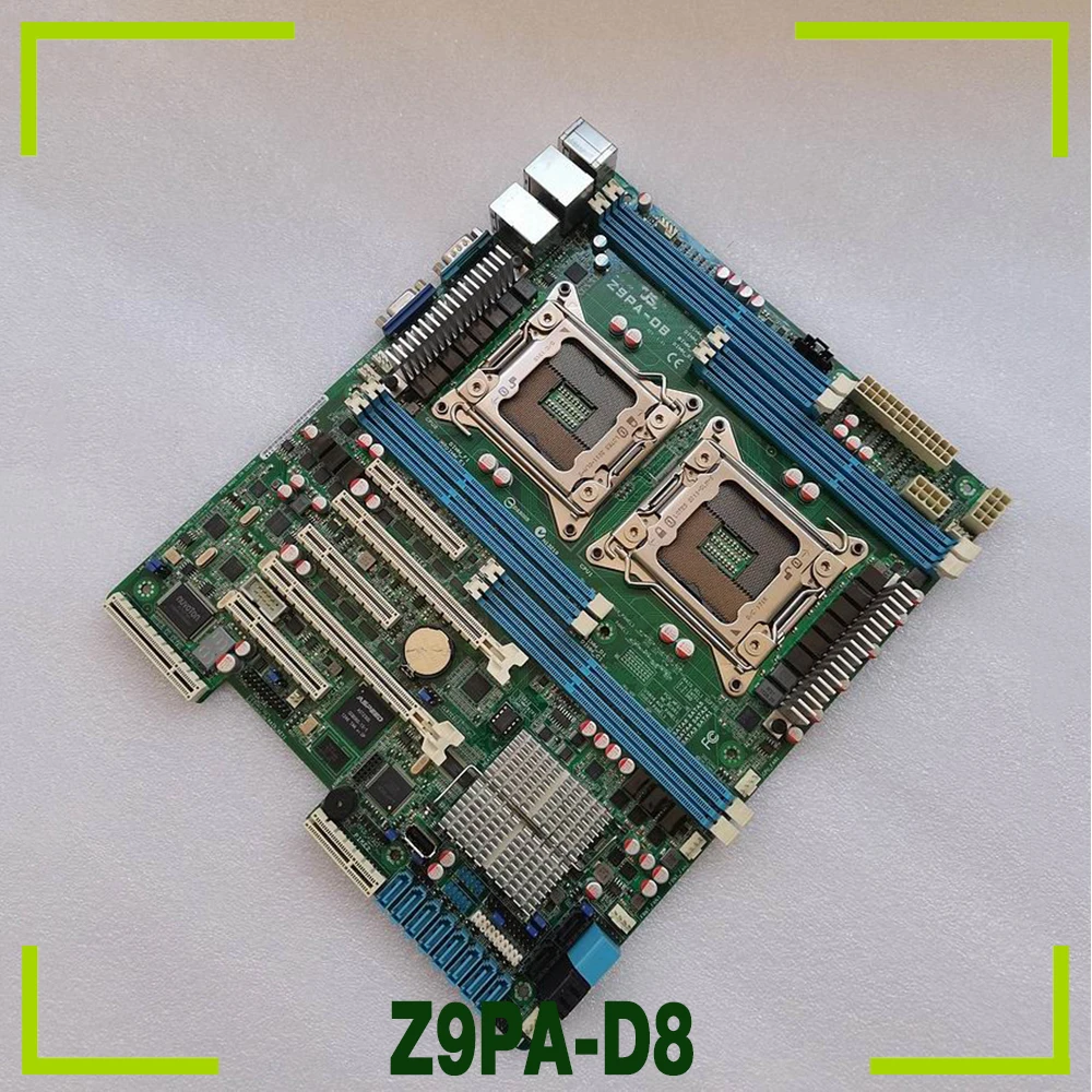 Server Two-Way Motherboard Z9PA-D8 For ASUS C602 Socket LGA 2011 DDR3 X79 X79M Good Quality