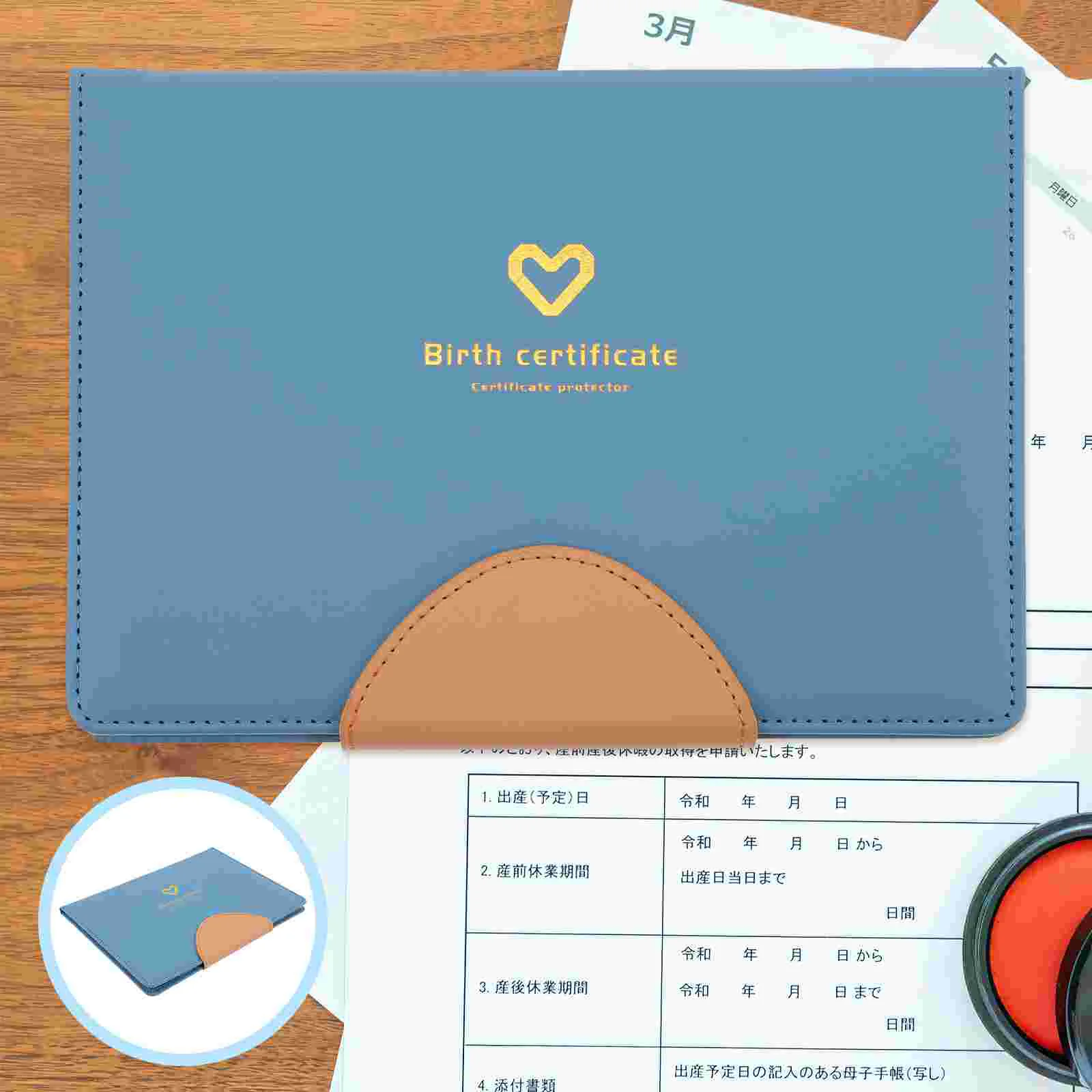 Birth Certificate Protector Cover Case Protection Sleeve for Baby Protective Twin Essentials Necessary