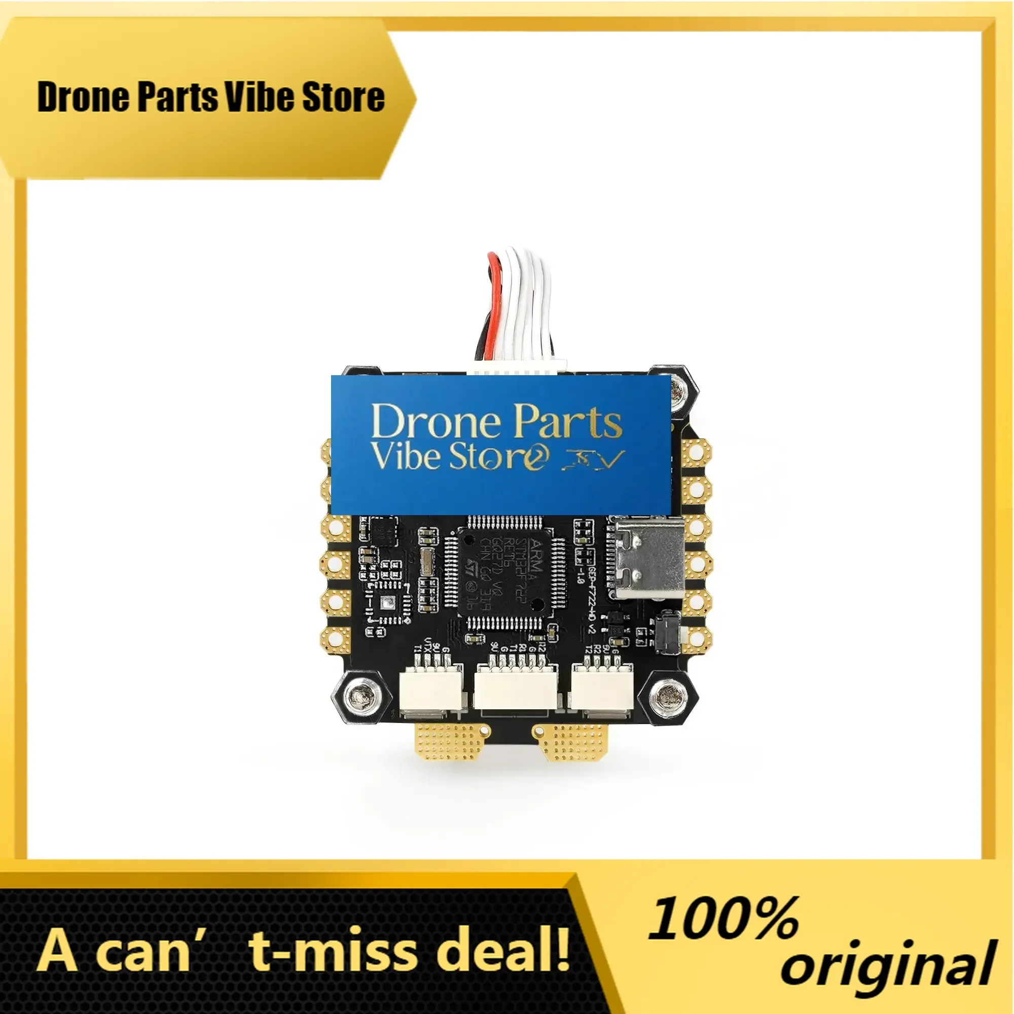 

DronePGEPRC TAKER F722 BL32 70A STACK / GEP-F722-HD V2 Flight Controller / TAKER H70 96K 70A ESC For FPV Racing Drone
