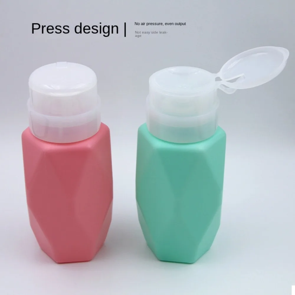 Large Capacity Refillable Press Bottles New Refillable Leak Proof Empty Bottle 220ML Cleaner Liquid Container