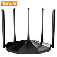 Tenda WIFI6 Pro Router AX1500 Gigabit Wireless Signal Amplifier 2.4GHz/ 5G Beamforming Parental Control Guest Network Repeater