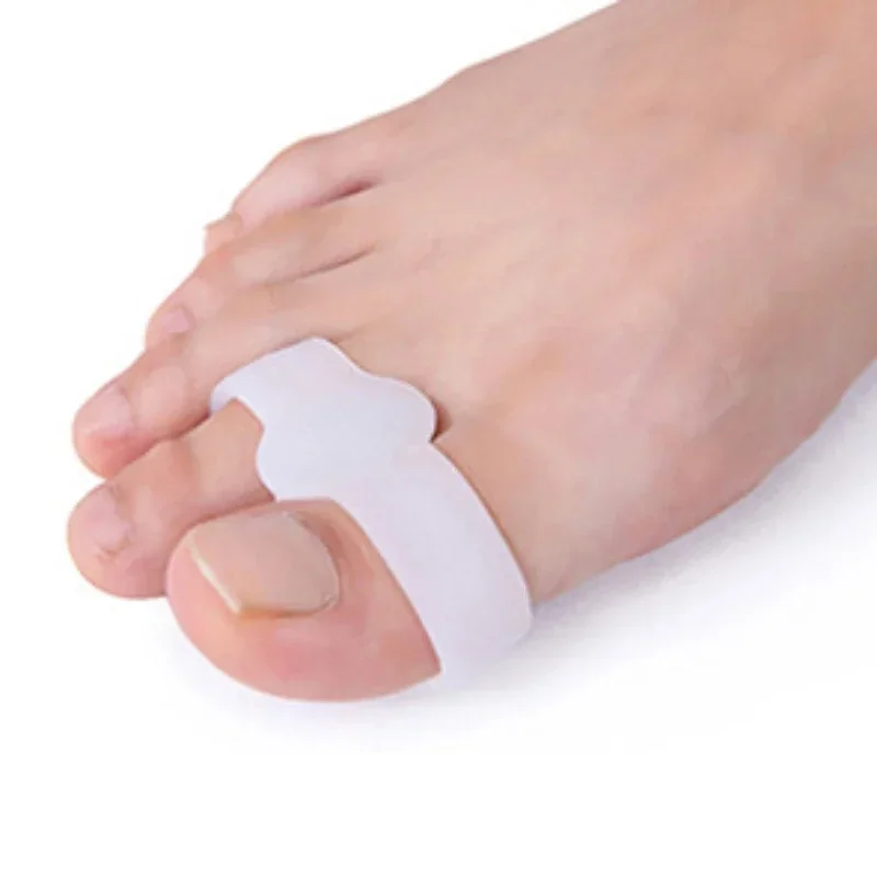 Séparateur d'hallux en Silicone souple et élastique, 4 Types, protecteur orthopédique, correcteur de pouce, entretoises, soulagement des oignons, soins des pieds