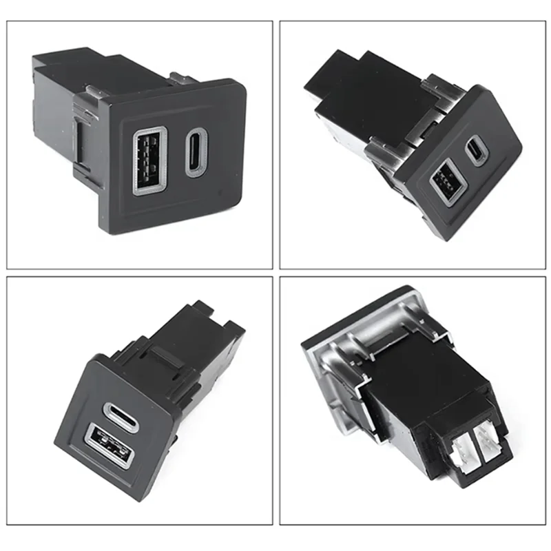 

N26R-Car Charger PD Port Fast Charging Phone Charging Adapter For Multivan T5 QC3.0 Fast Charging Car USB Charger
