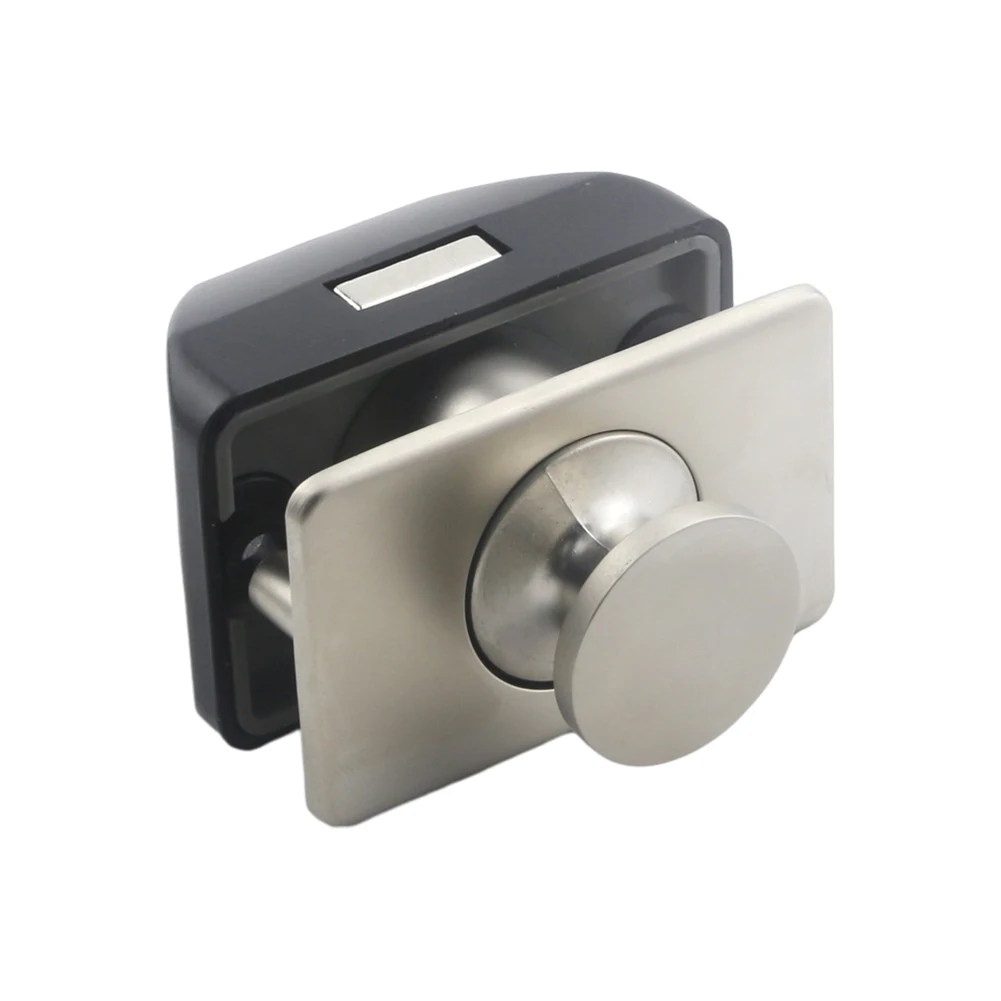 Brand New And Practical Catch Lock Push Button Zinc Alloy 30mm Accessories Chrome/Nickel for No Key Square Brand New
