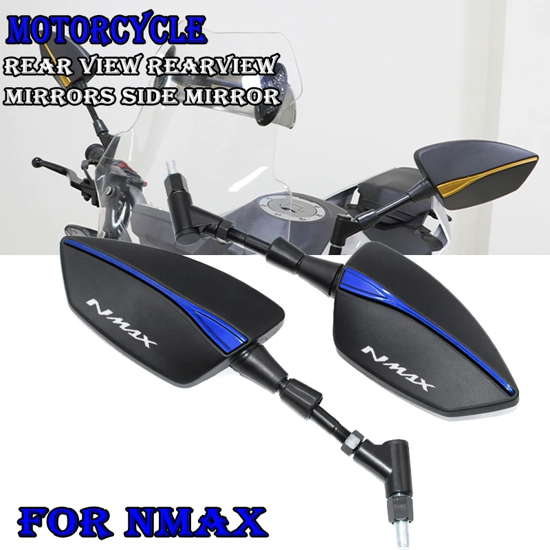 Motorcycle Rear View Rearview Mirrors Side Mirror For NMAX 155 125 150 NMAX125 NMAX155 NMAX 150 2019-2025 NMAX