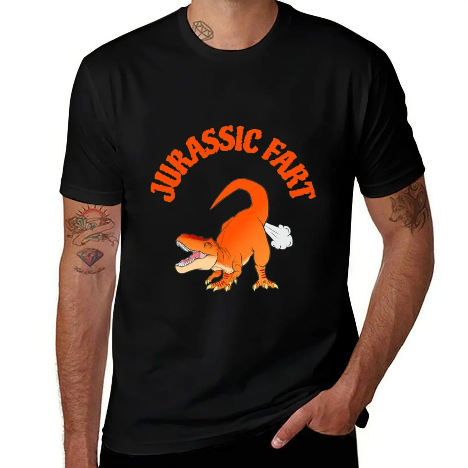 

JURASSIC FART T-Shirt shirts graphic tee summer clothes graphic t shirt vintage plain t shirts men